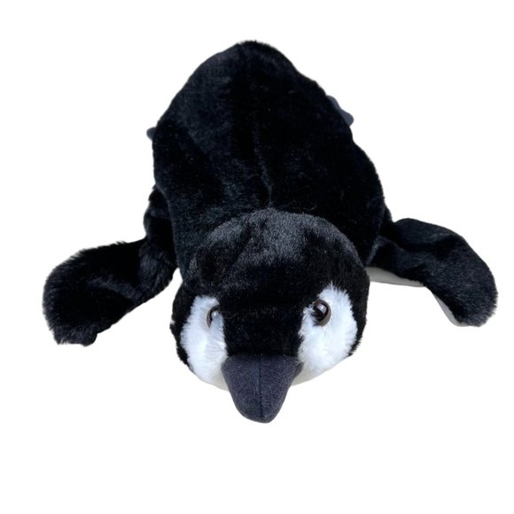 Dream USA Penguin Plush Hand Puppet 12" Preschool Pretend Play - Picture 3 of 7
